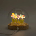 Dom de jardí Brillo Floral - 20 tulipes - LED USB