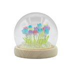 Dom de jardí Brillo Floral - 20 tulipes - LED USB