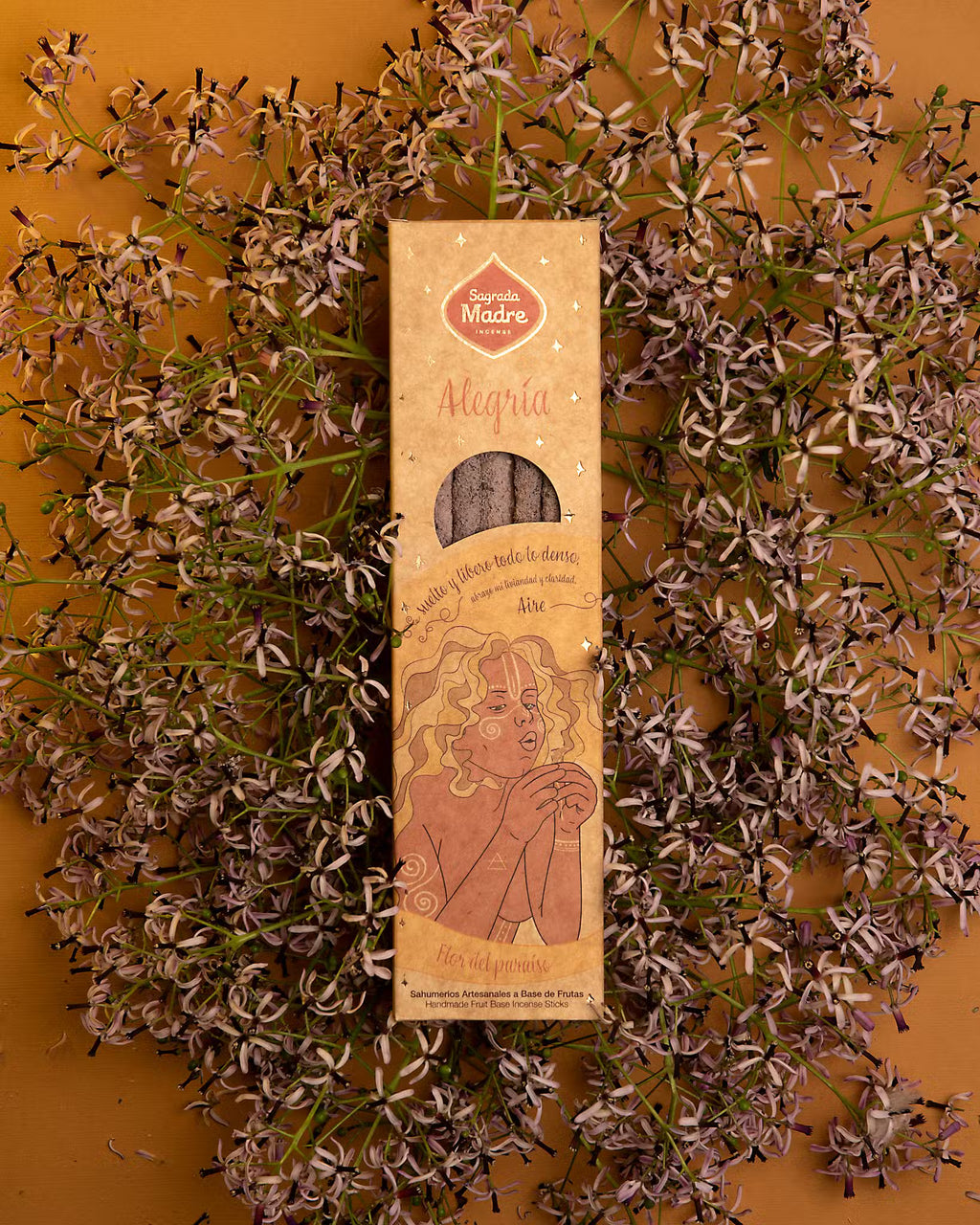 Incienso natural 5 Elementos Aire - Alegría
