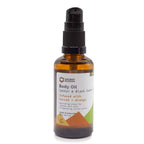 Aceite Corporal Orgánico de Zanahoria y Naranja – Hidratación y Luminosidad Natural - 50 ml