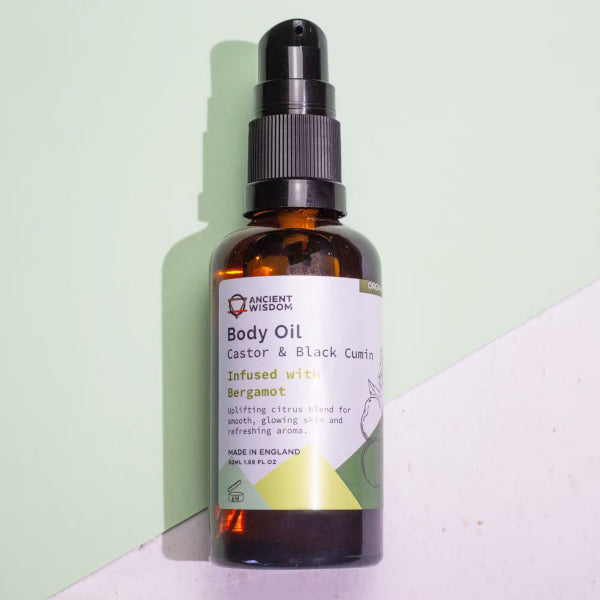 Aceite Corporal Orgánico de Bergamota – Hidratación y Aroma Cítrico Natural - 50 ml