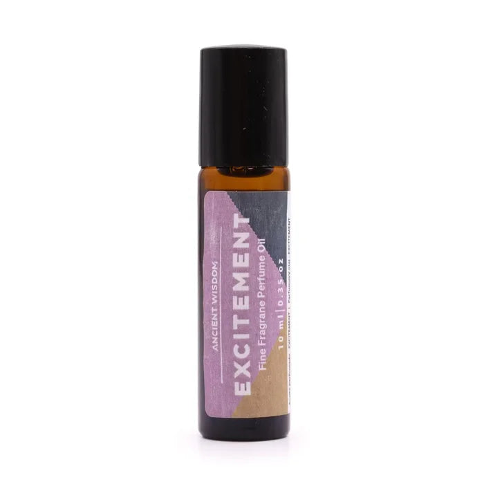 Aceite de Perfume Roll-On Excitement 10 ml | Fragancia Intensa y Duradera