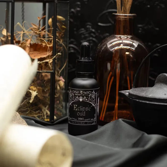 Encens d'encanteris de bruixa antic -Seducció - Pèndol d'amatista