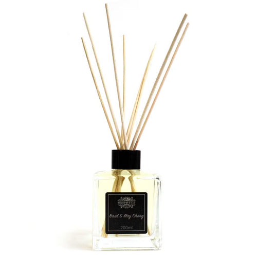 Difusor de Varillas con Aceites Esenciales de Albahaca y Maychang