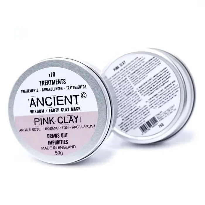 Mascareta facial d'argila rosa de caolí 50g