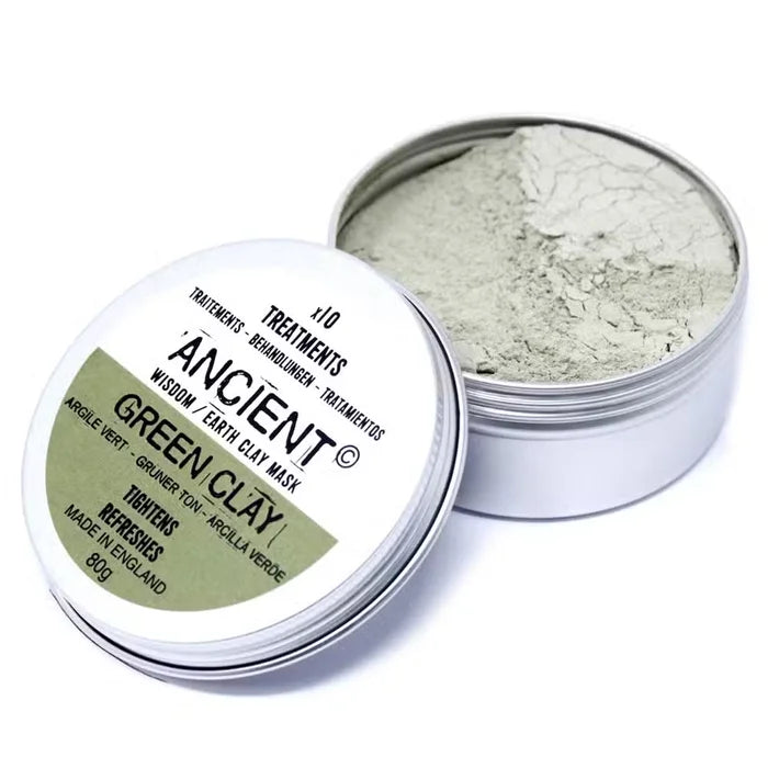 Mascareta facial d'argila verda 80g