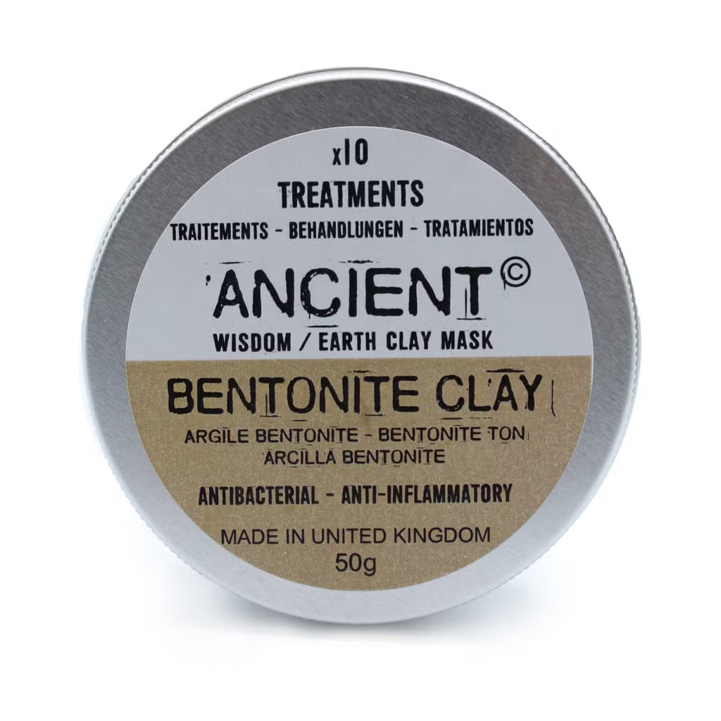 Mascarilla facial de arcilla bentonita 80g