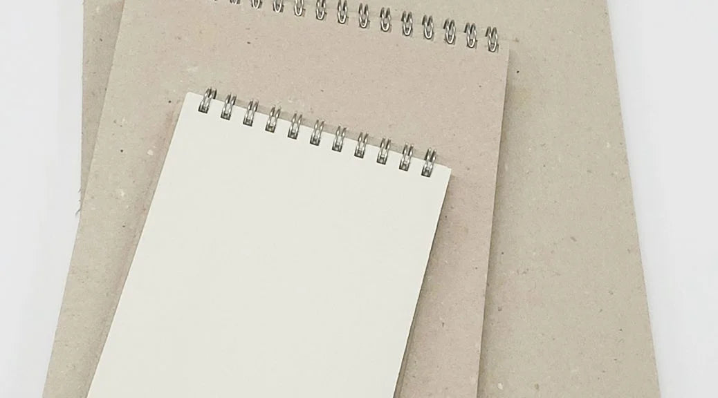 Bloc de Tapa Dura A5 de Papel Reciclado – 70 Hojas