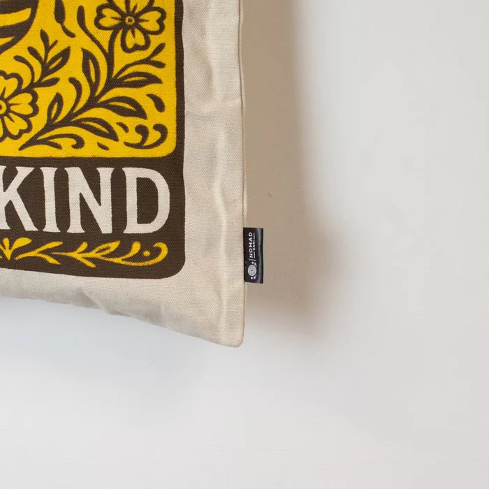 Bolsa Tote Nomad Sari Icónico -BEE KIND - Natural