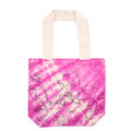 Bolsa de Algodón "Tie Dye" -Cara Bonita - Magenta - Asa Natural