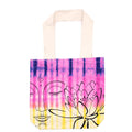 Bolsa de Algodón "Tie Dye"- Lotus Buddha - Multi Color - Asa Natural