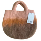 Bolsa abeja de fieltro al agua - Girasoles y abejas