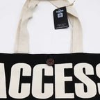 Bolso Básico Icónico Premium - ACCESS ALL AREAS -Negro natural