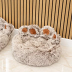 Cama para gatos y perros con forma de patita mediana grande - 60 cm