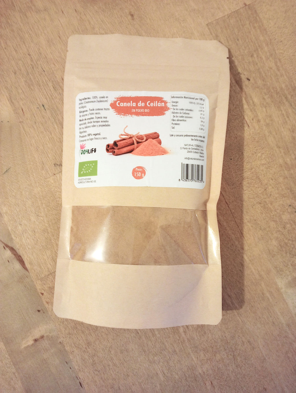 Canela de Ceilán en polvo ECO- 150g