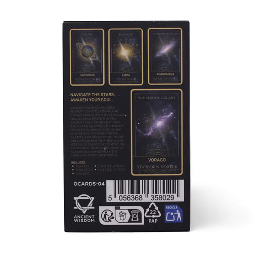 Cartas del Oráculo del Atlas de Energía Celestial - Baraja Espiritual