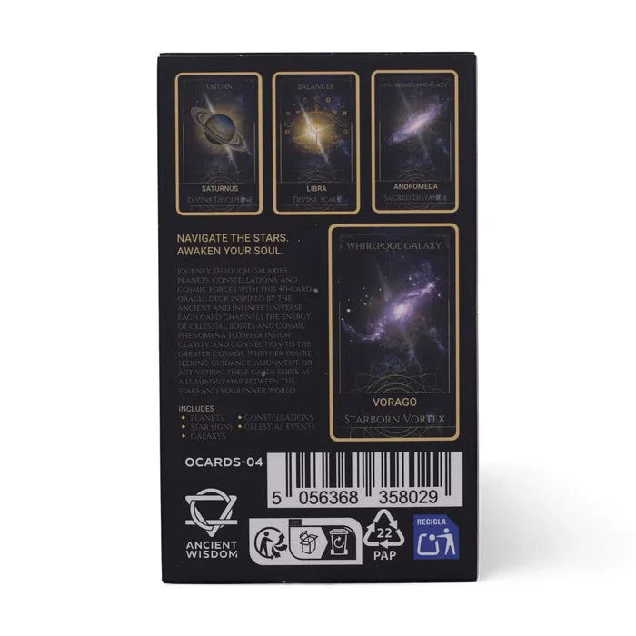 Cartes de l'Oracle de l'Atles d'Energia Celestial - Baralla Espiritual