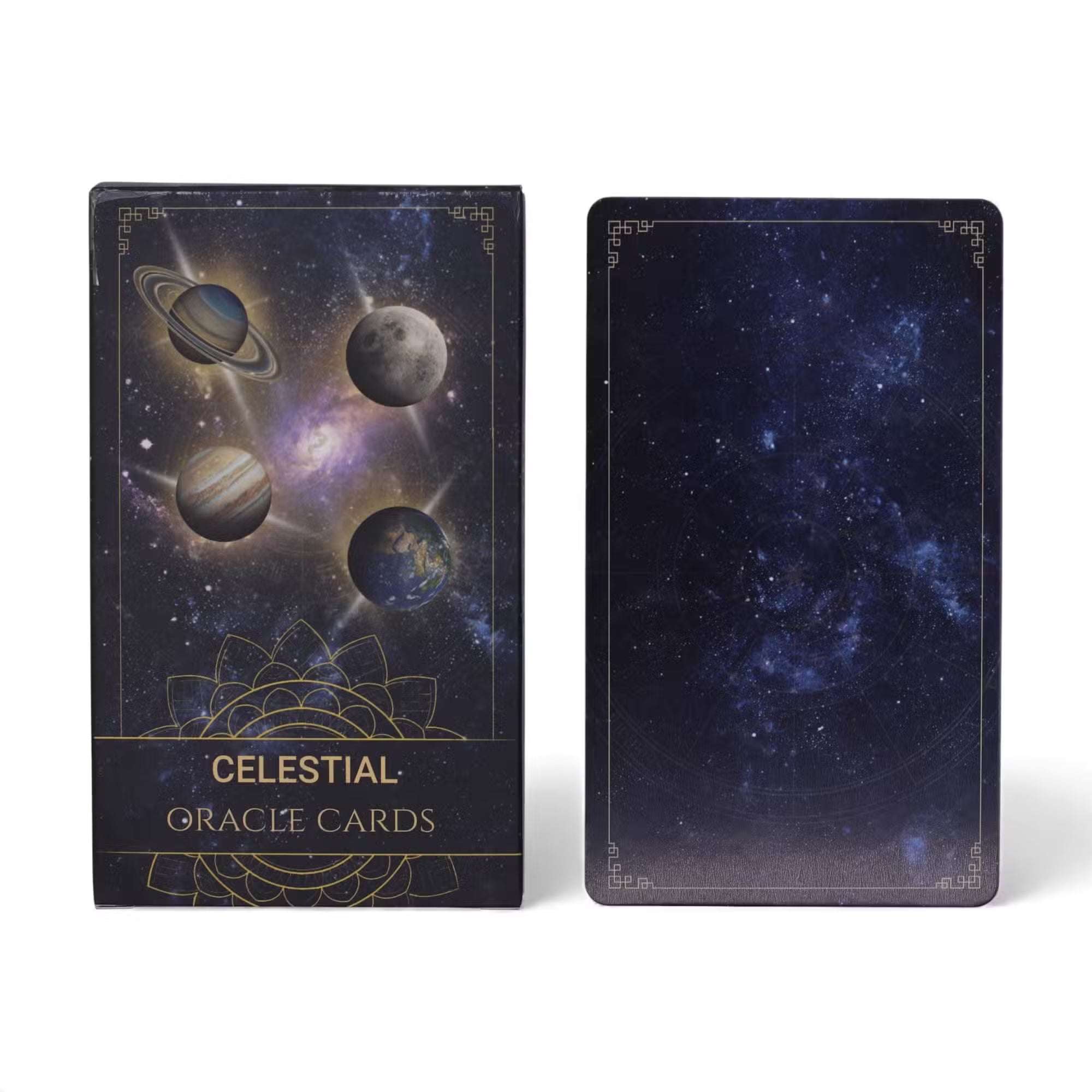 Cartas del Oráculo del Atlas de Energía Celestial - Baraja Espiritual