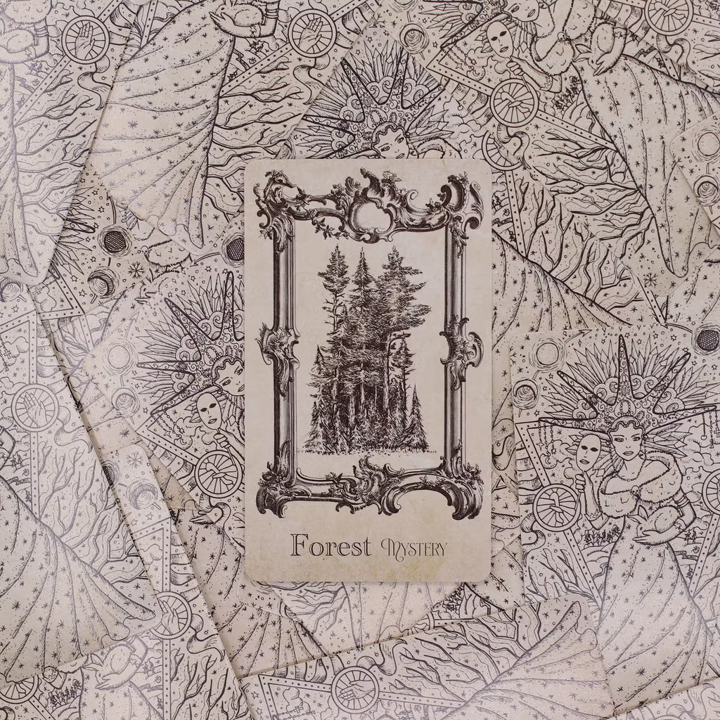 Cartas del Oráculo del Grimorio- Mazo de brujería