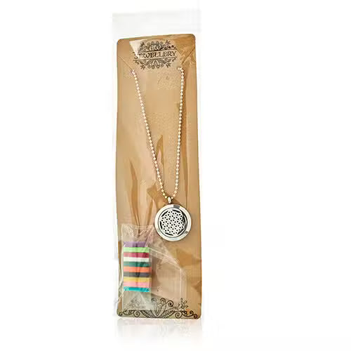 Collar difusor de aromaterapia 25mm - Amor infinito