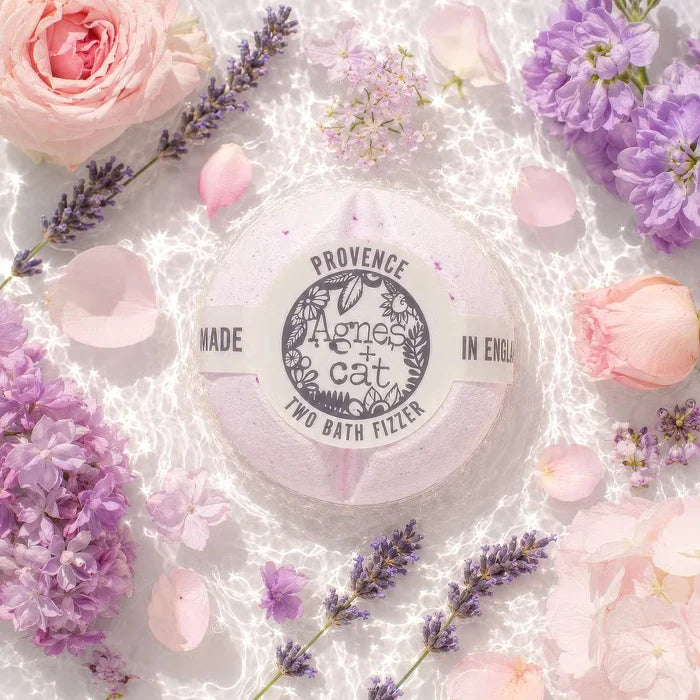 Conjunto de Regalo de Bombas de Baño Efervescentes Agnes + Cat – Jardín secreto