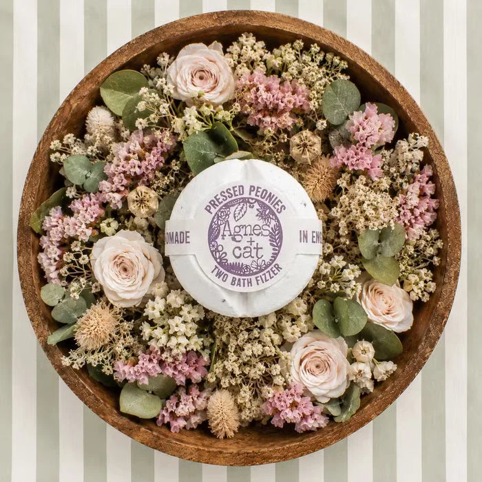 Conjunto de Regalo de Bombas de Baño Efervescentes Agnes + Cat – Jardín secreto