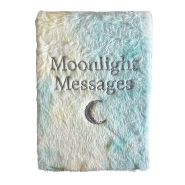 Diario de sueños de tapa blanda - Mensajes a la luz de la luna - 80 páginas
