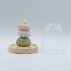 Domo de jardín Brillo Floral - 3 erizos de mar - LED USB