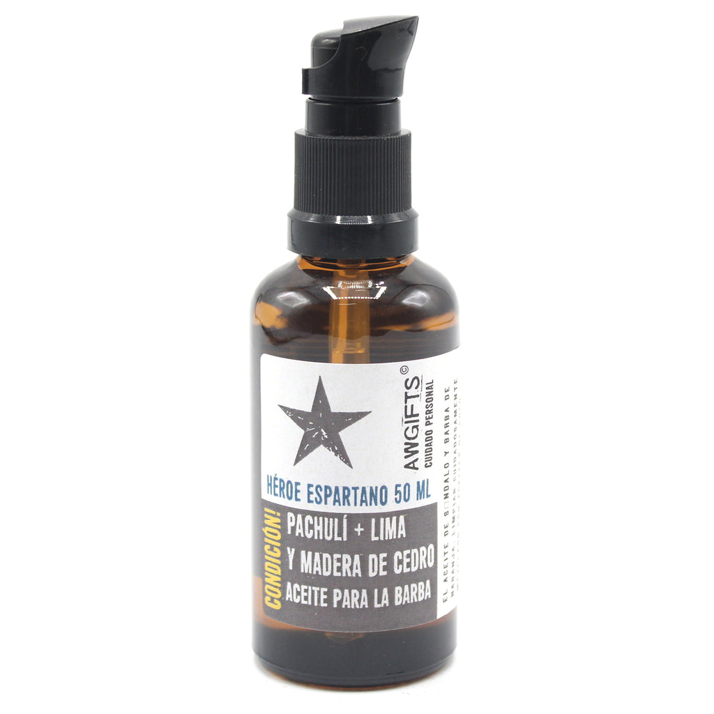 Aceite para la barba 50 ml – Héroe Espartano-Mantén!