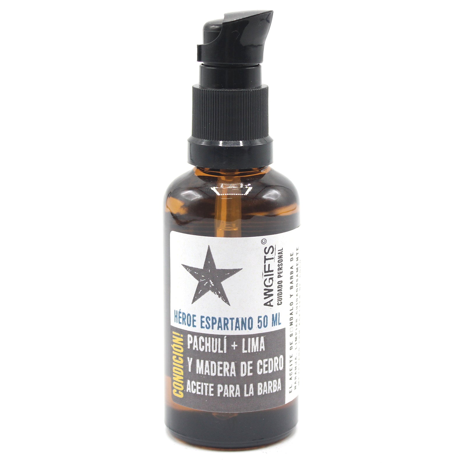 Aceite para la barba 50 ml – Héroe Espartano-Mantén!