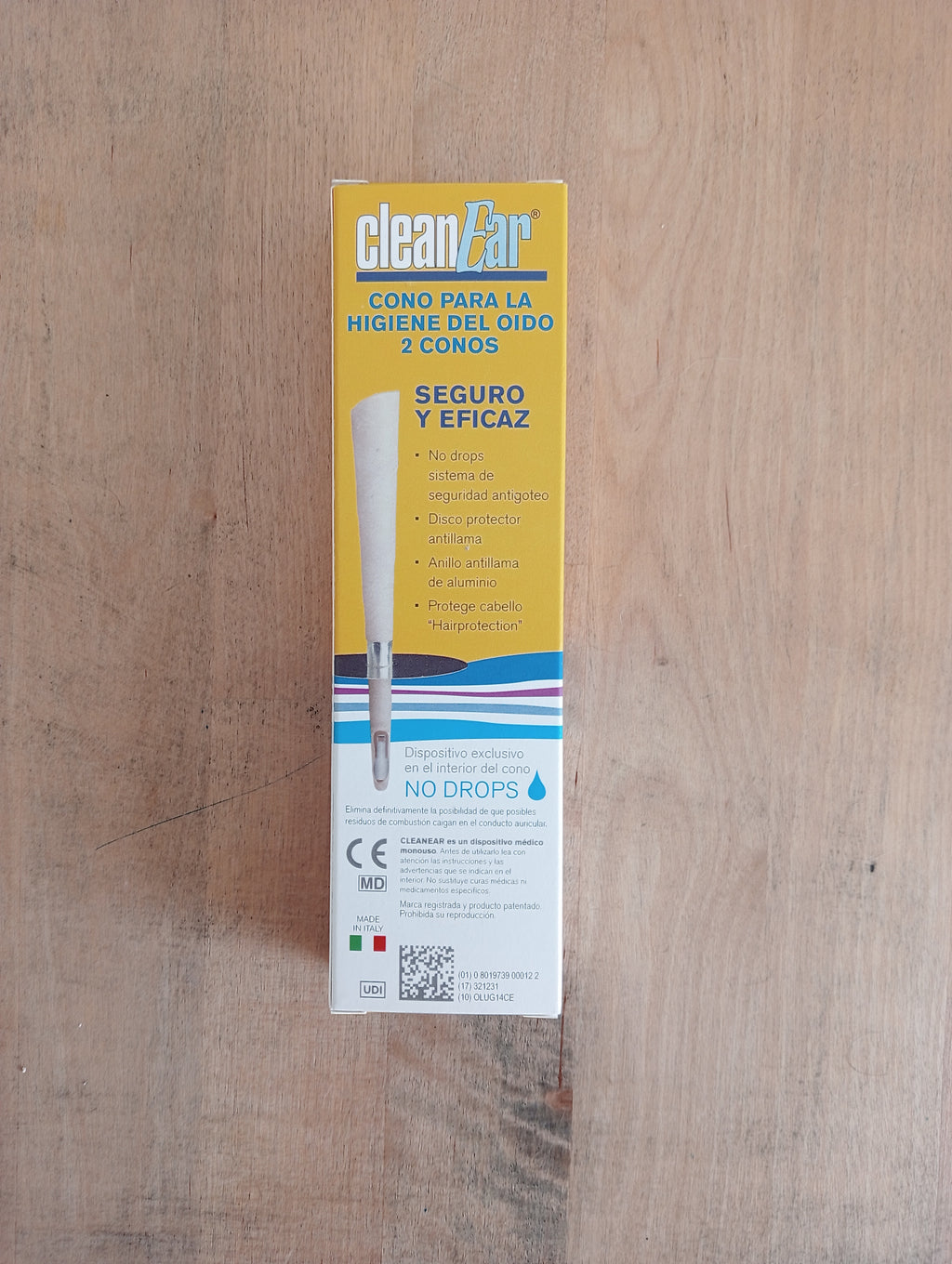 Estuche de 2 conos para la higiene de los oídos de CleanEar