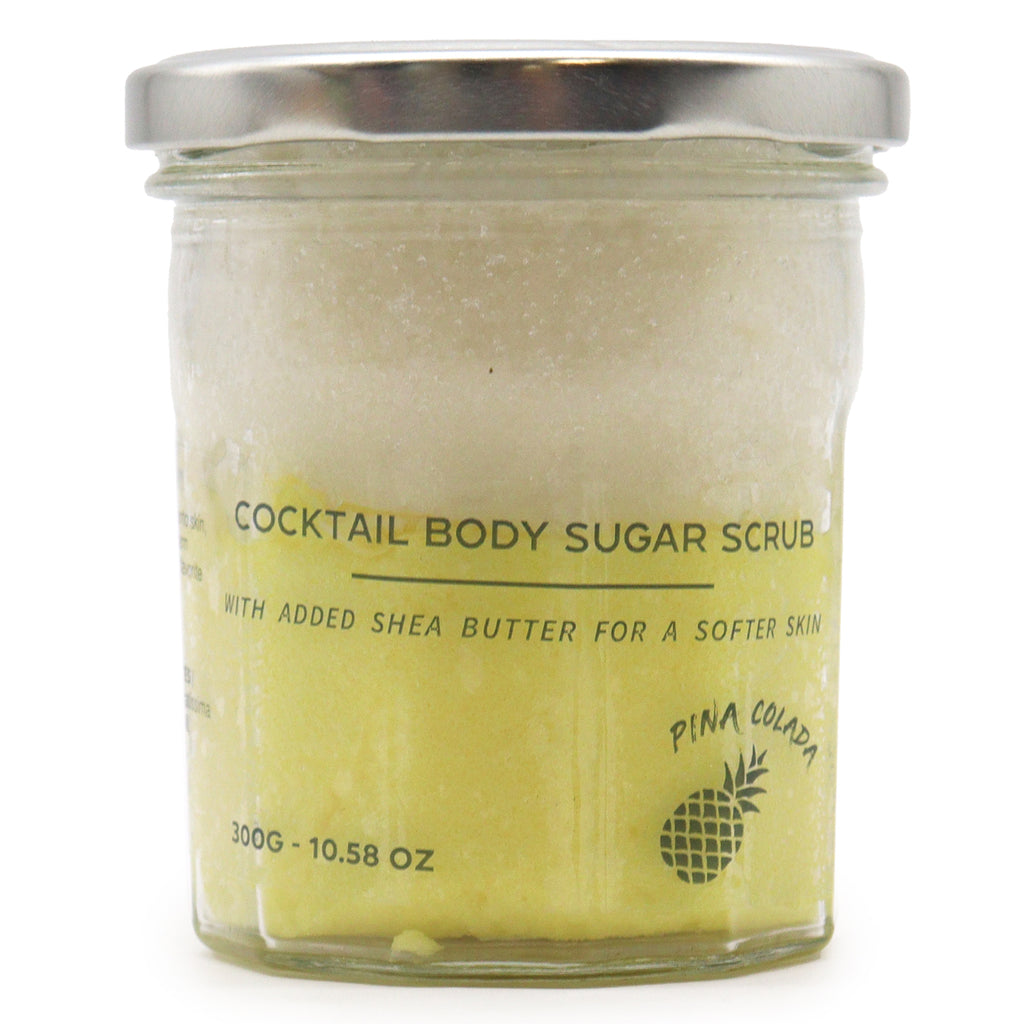 Exfoliante Corporal Natural Cocktail Sugar de Piña Colada - Hidratación Tropical para tu Piel