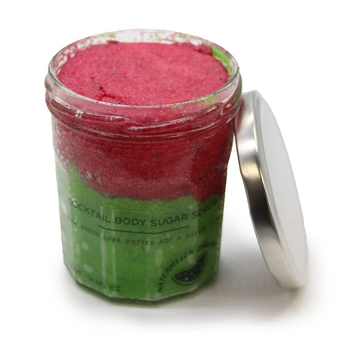 Exfoliant Corporal Natural Cocktail Sugar de Daiquiri de Melancia - Frescor Fruiter per a una Pell Suau