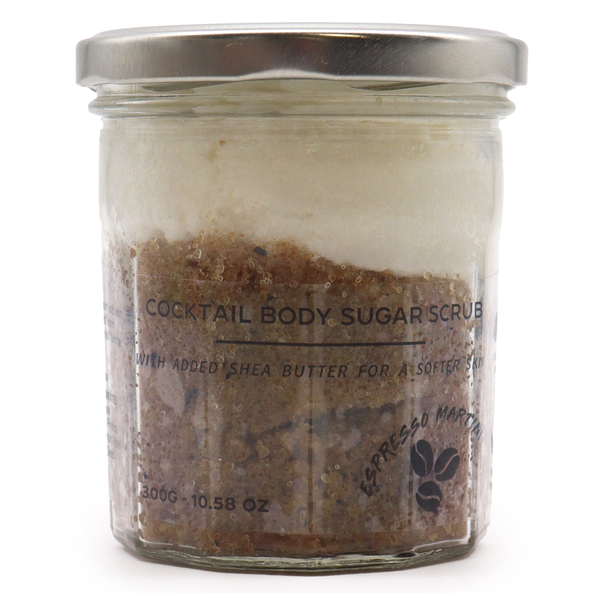 Exfoliante Corporal Natural Cocktail Sugar de Espresso Martini - Piel Suave y Renovada