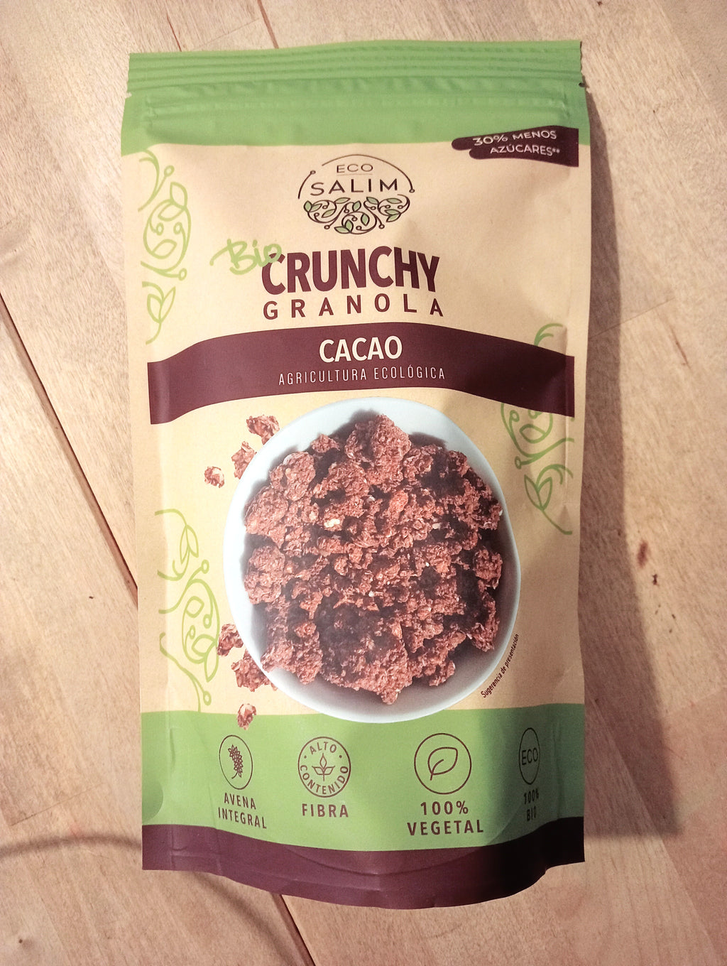 Crunchy granola cacao ECO - 250g