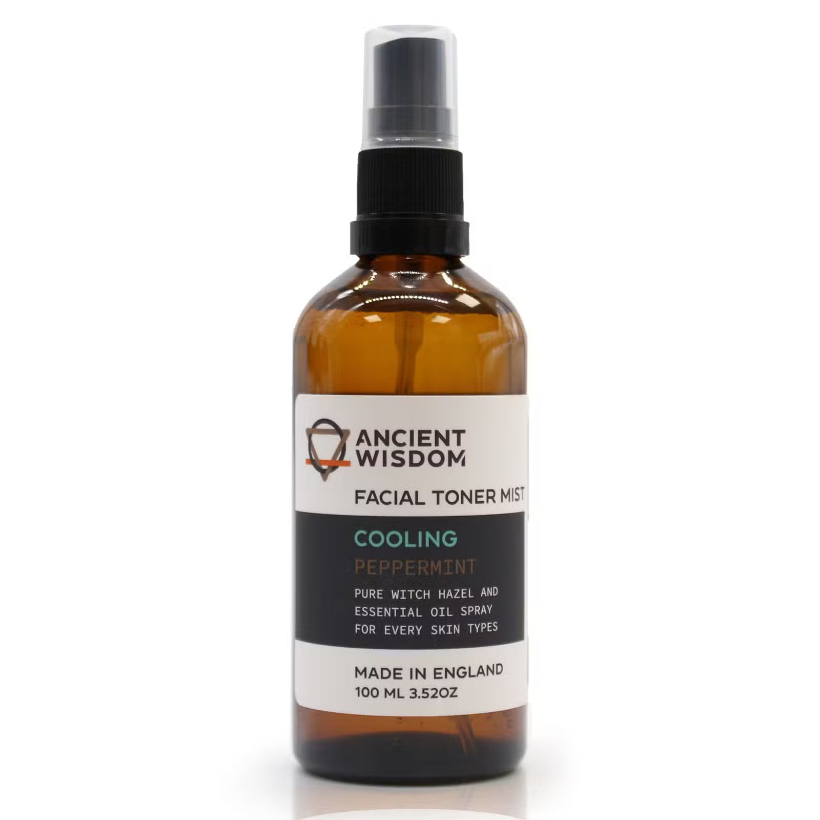 Tónico Hidratante Facial de Hamamelis con Menta 100ml