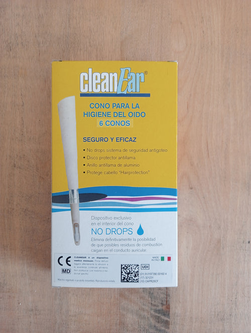 Estuche de 6 conos para la higiene de los oídos de CleanEar