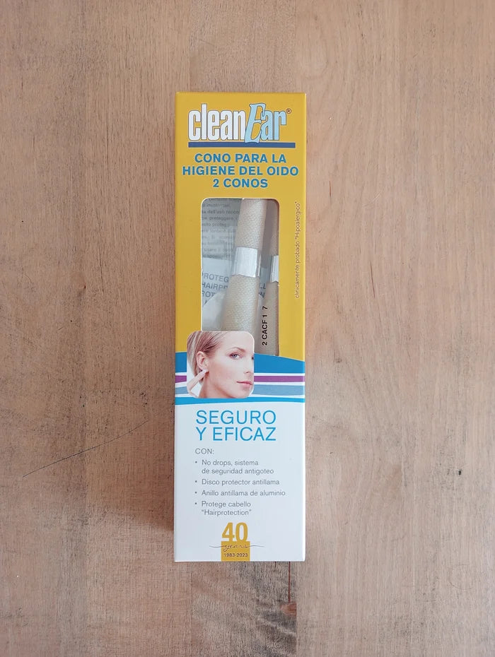 Estoig de 2 cons per a la higiene de les orelles de CleanEar