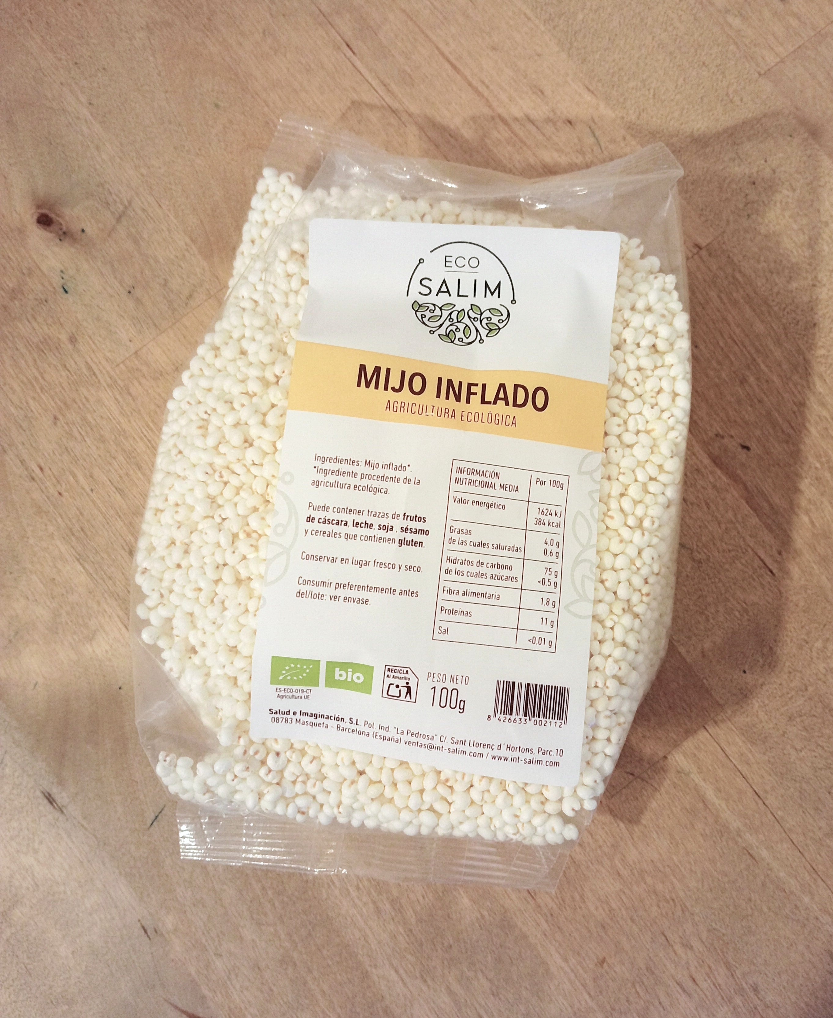 Mijo inflado ECO - 100g