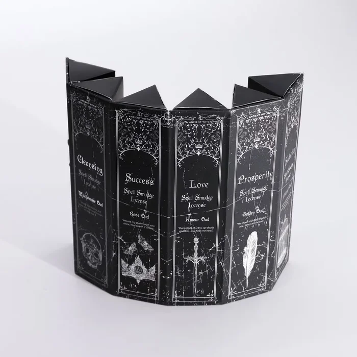 Encens d'encanteris de bruixa antic - Èxit - Pèndol d'obsidiana negra