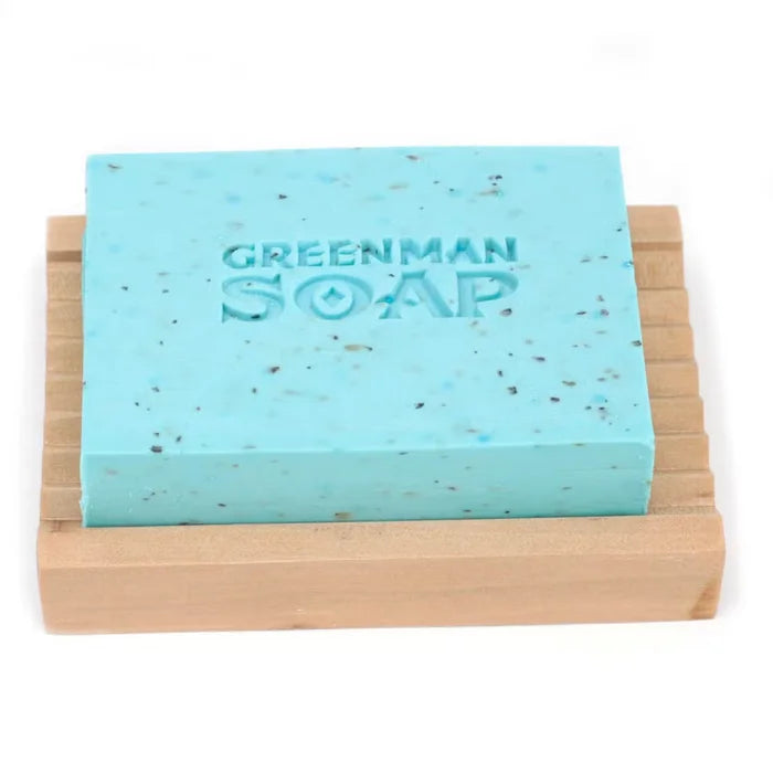 Pastilla de Jabón Artesanal para Manos y Cuerpo – Incienso y Bergamota - Greenman 100 g