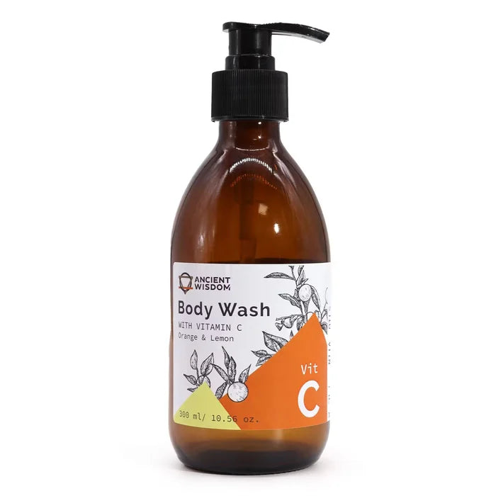 Jabón de Baño con Vitamina C y Aceites Esenciales – Limpieza Refrescante y Piel Luminosa - 70 g