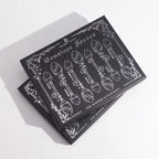 Juego de 7 Cucharas de Bruja de Cristal de Piedra Preciosa de Plata Oscura
