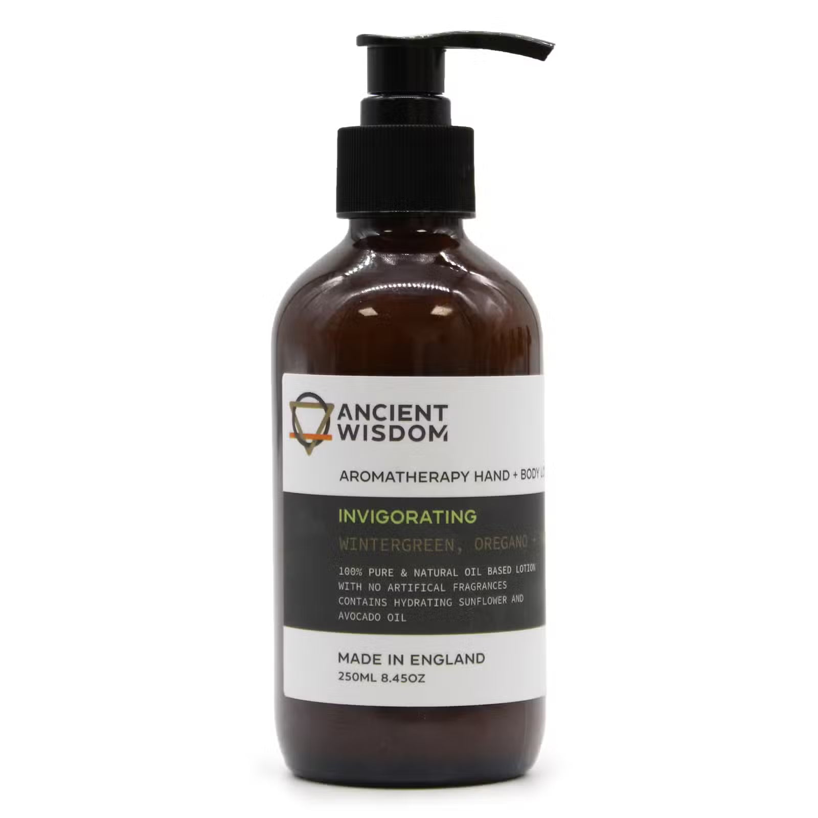 Loción de Manos y Cuerpo- Gaulteria, Orégano y Tomillo - Vigorizante-250 ml
