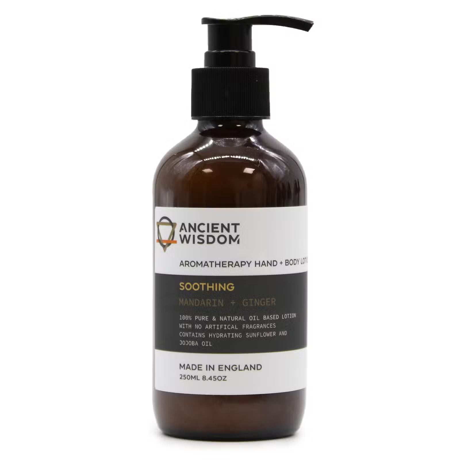 Loción de Manos y Cuerpo- Mandarina y Jengibre- Calmante-250 ml