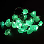 Llums d'encantament de pedres precioses - Jade de cristall