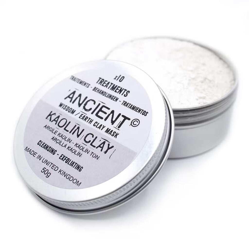 Mascarilla facial de arcilla de caolín 50g