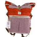 Mochila para Senderismo de Cáñamo - Naranja Atardecer