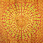 Pareo Céltico de algodón - Naranja Lima
