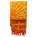 Pareo Céltico de algodón - Naranja Lima